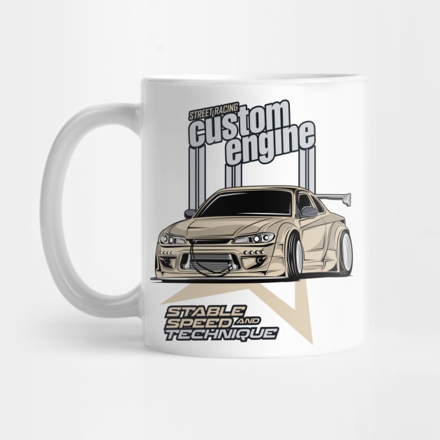 Nissan Silvia S15 Custom Engine by Car_Designer